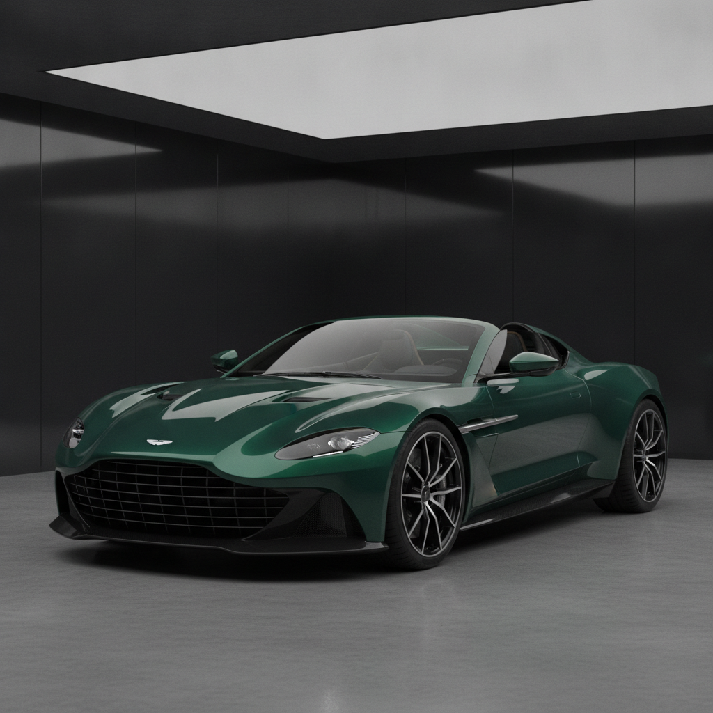 Aston Martin Debuts AMB 002 Roadster with Brough Superior