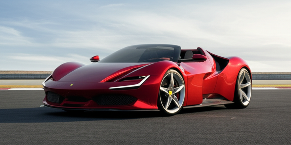 Ferrari Luce: First Glimpse at the Electric Speedster