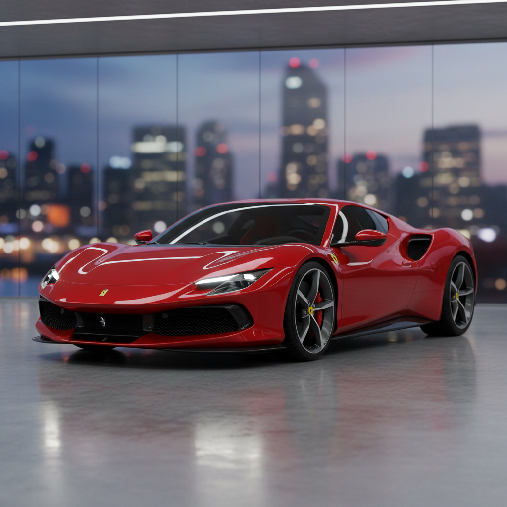 Ferrari Reveals Next-Gen Hybrid V8 Supercar Teaser
