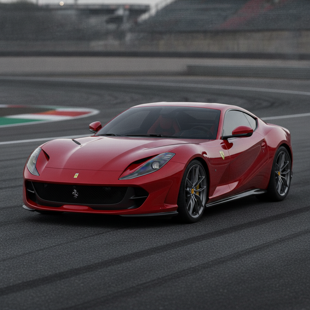 Ferrari's 812 Successor Tests Cutting-Edge Hybrid V12