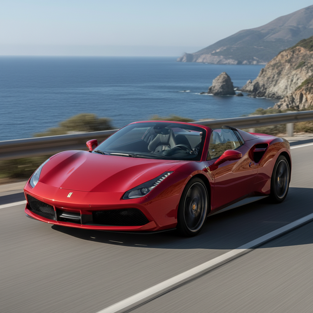Ferrari's Amalfi Spider: Sleek Performance Meets Open-Air Luxury