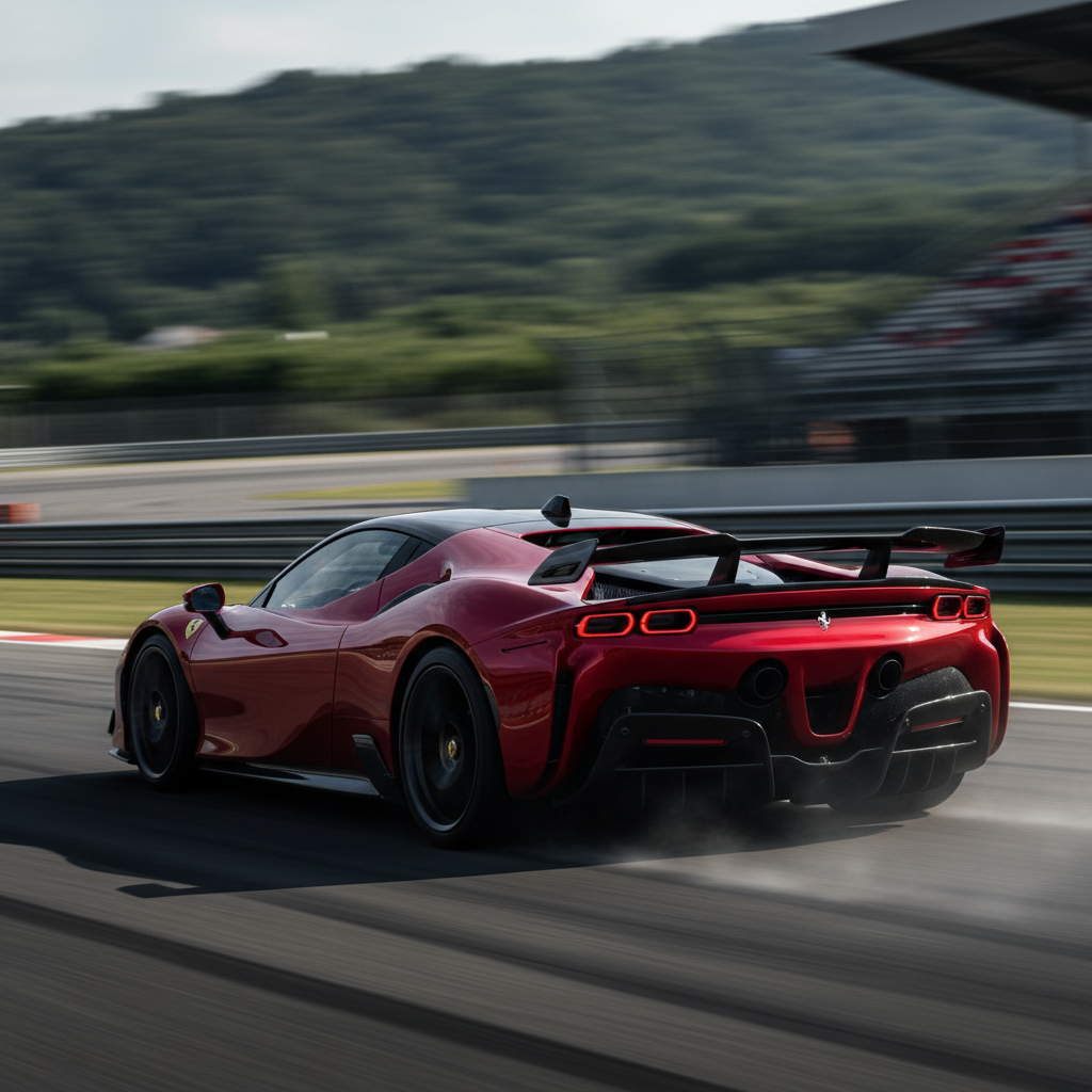 Ferrari SF-90 XX Stradale Shatters Fiorano Record