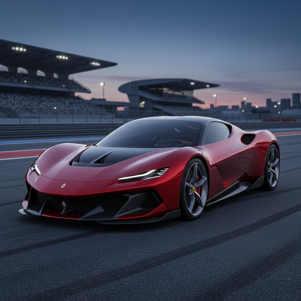 Ferrari Unveils Future Hybrid Supercar: Electrifying the Road Ahead