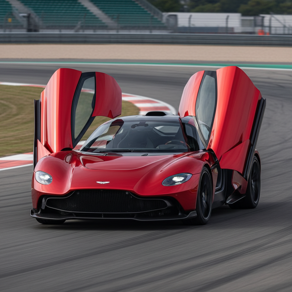Gordon Ramsay Cruises London in $1M Aston Martin Valhalla