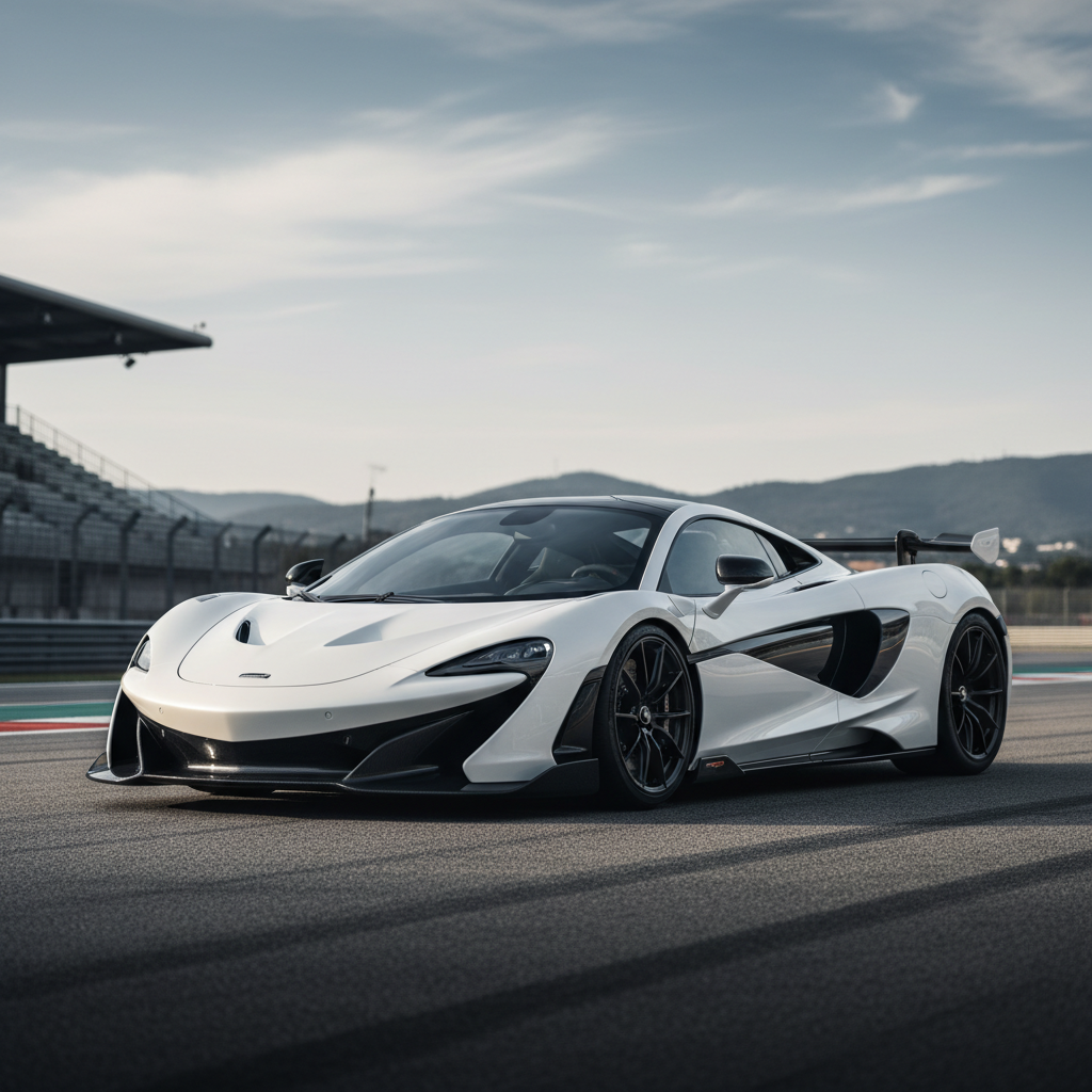 McLaren's W1 Hypercar Roars at Circuit de Catalunya