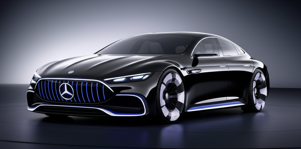 Mercedes-AMG Debuts Futuristic Electric GT Interior
