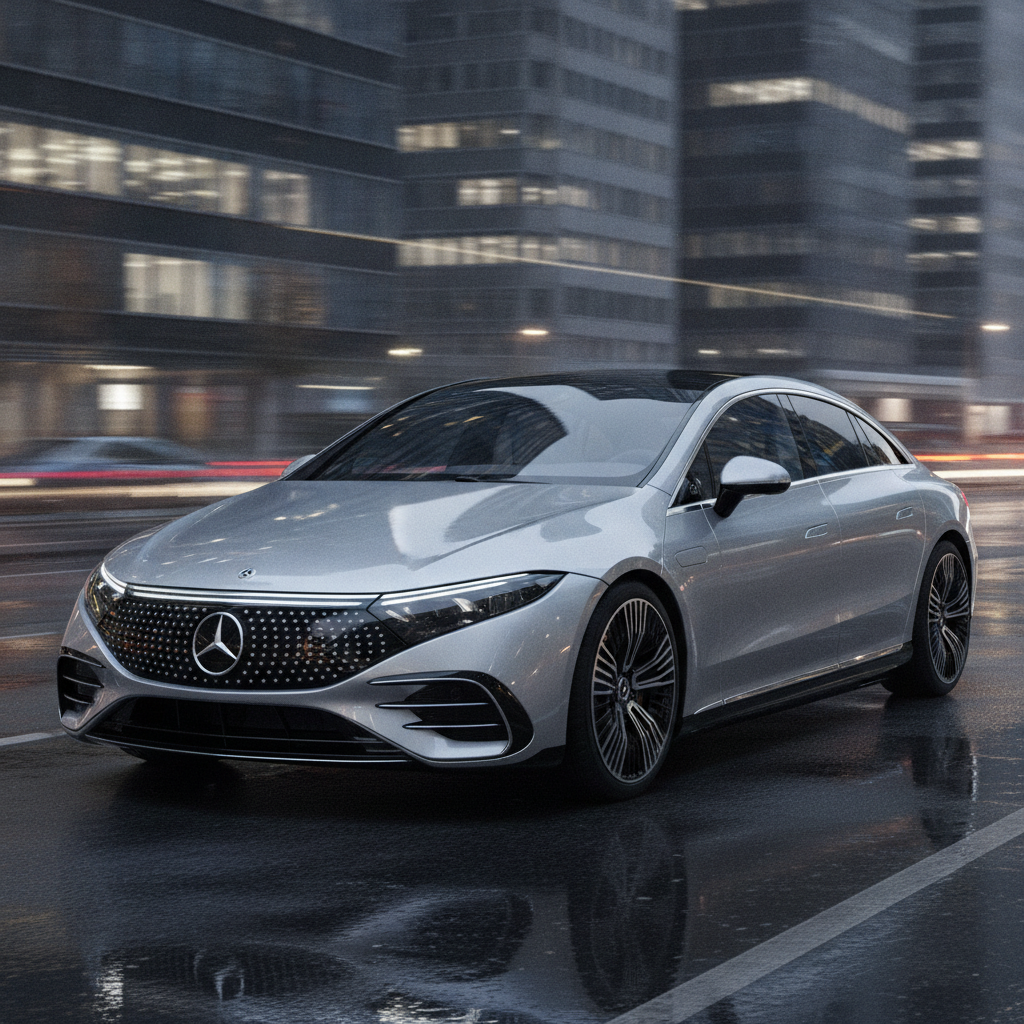 Mercedes-Benz EQS Debuts Innovative Steer-by-Wire System