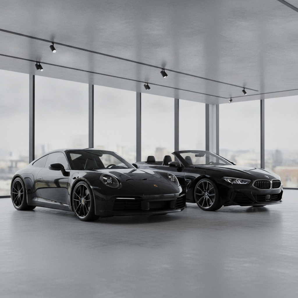 Stunning Porsche 911s Join Rare BMW 840i in Vietnam Meet